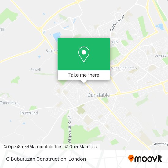 C Buburuzan Construction map