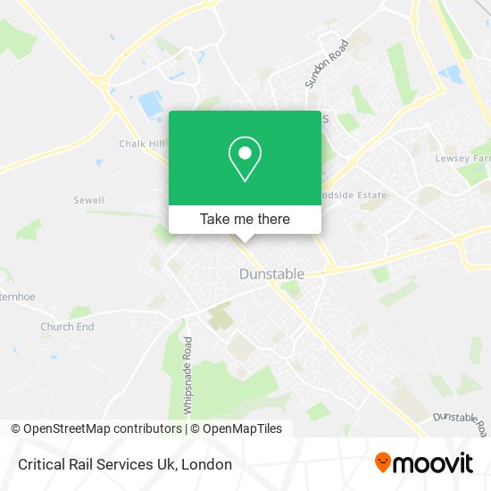 Critical Rail Services Uk map