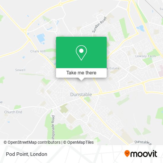Pod Point map