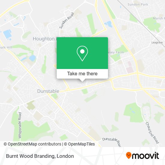 Burnt Wood Branding map