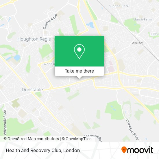 Health and Recovery Club map