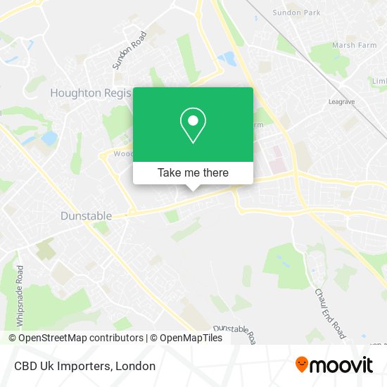 CBD Uk Importers map