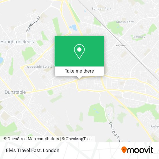 Elvis Travel Fast map