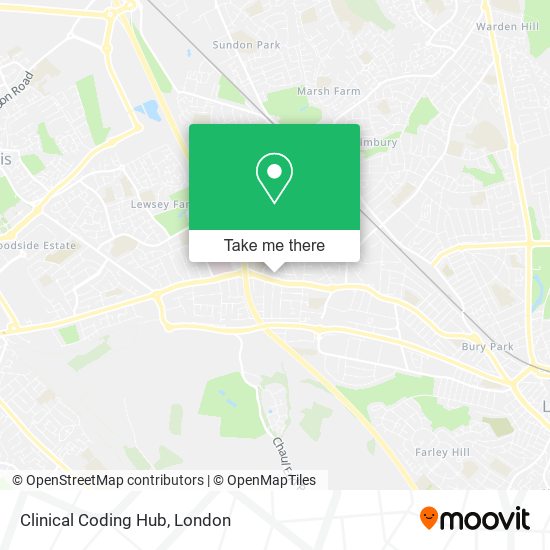 Clinical Coding Hub map