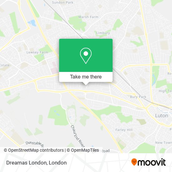 Dreamas London map