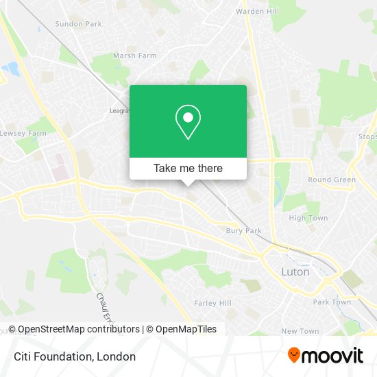 Citi Foundation map