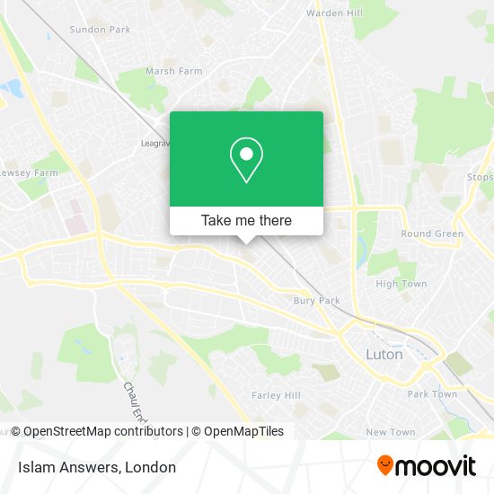 Islam Answers map