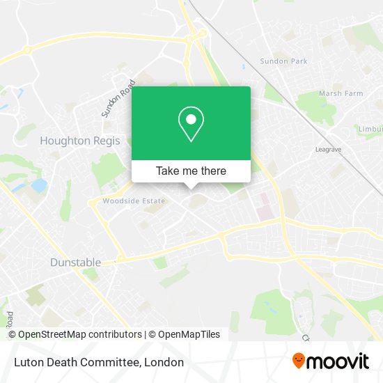 Luton Death Committee map