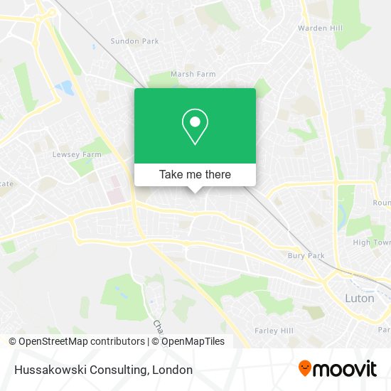 Hussakowski Consulting map