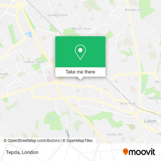 Tepda map