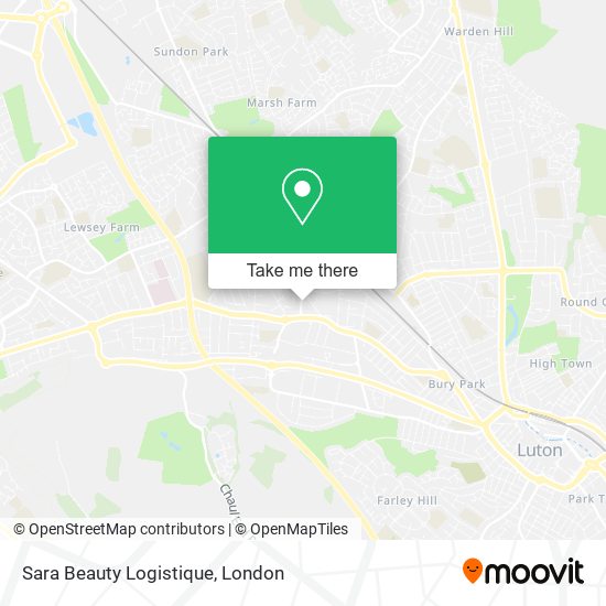 Sara Beauty Logistique map