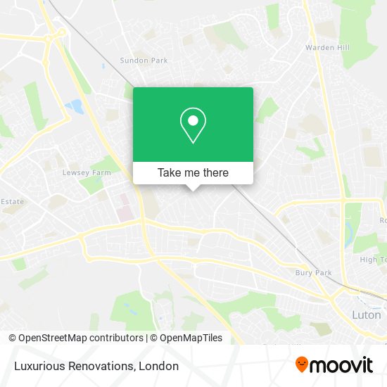 Luxurious Renovations map