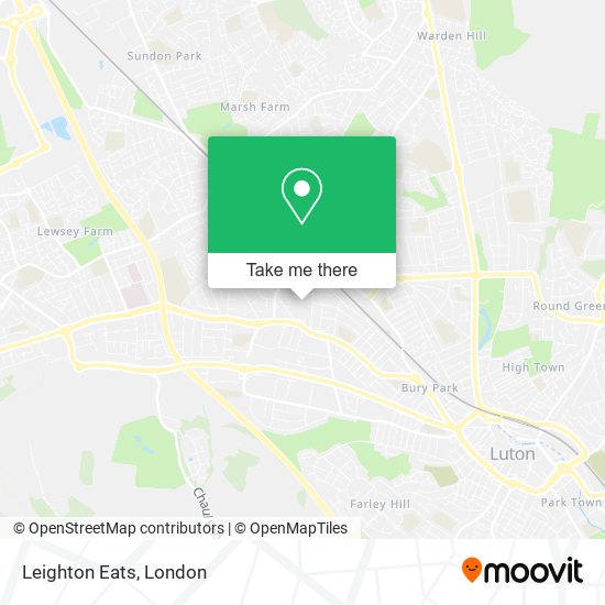 Leighton Eats map