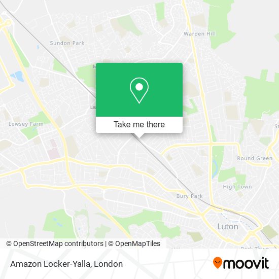 Amazon Locker-Yalla map