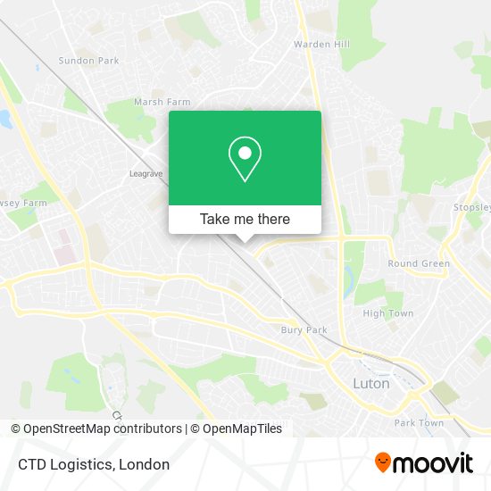 CTD Logistics map