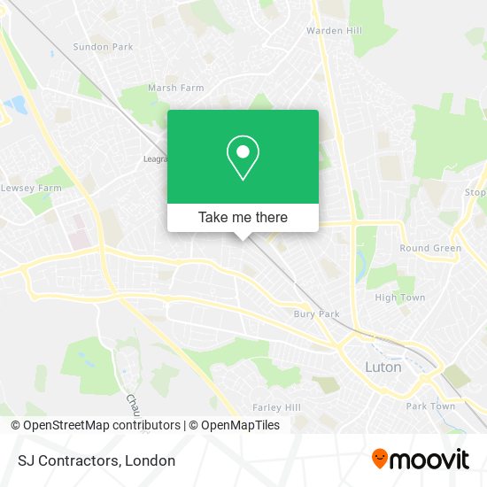 SJ Contractors map