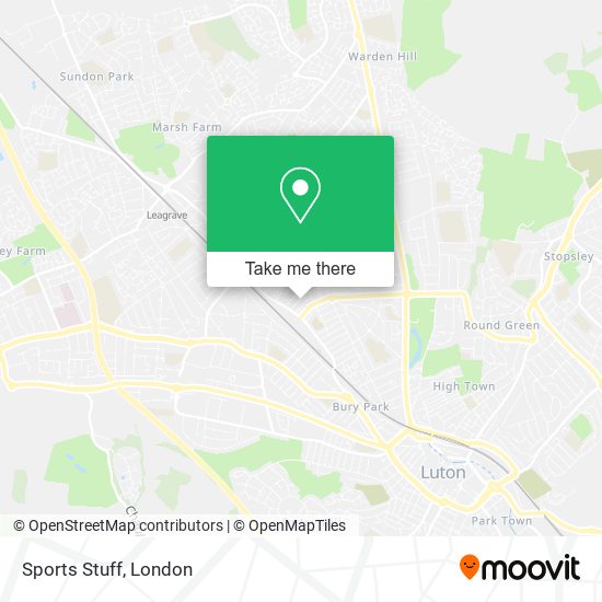 Sports Stuff map