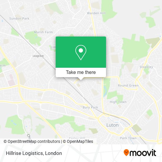 Hillrise Logistics map