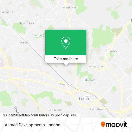 Ahmed Developments map