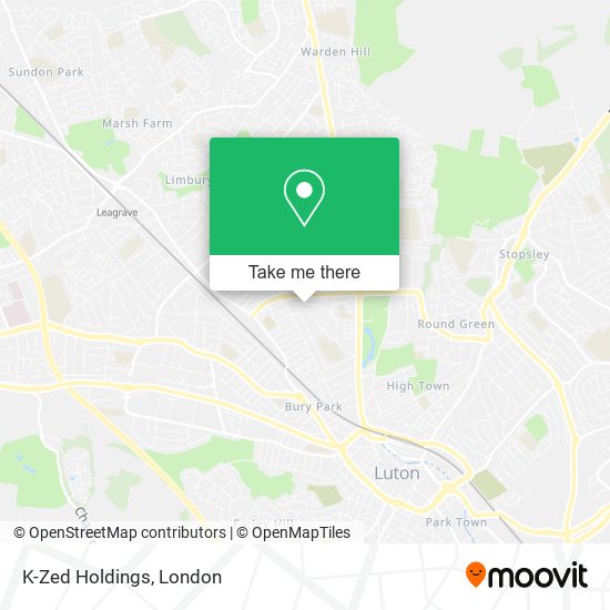 K-Zed Holdings map