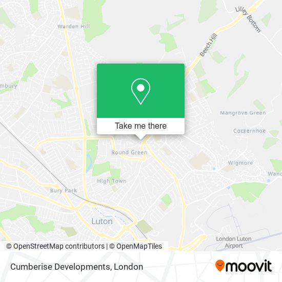 Cumberise Developments map