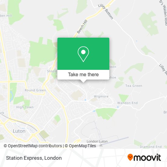 Station Express map