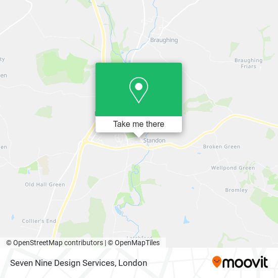 Seven Nine Design Services map