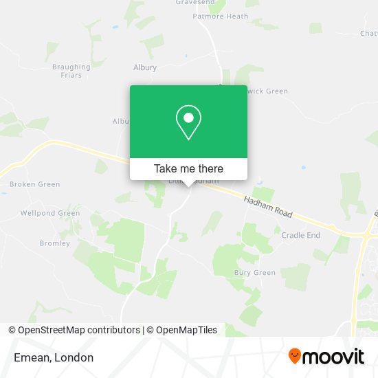 Emean map