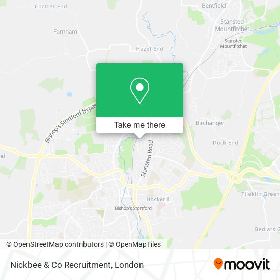 Nickbee & Co Recruitment map