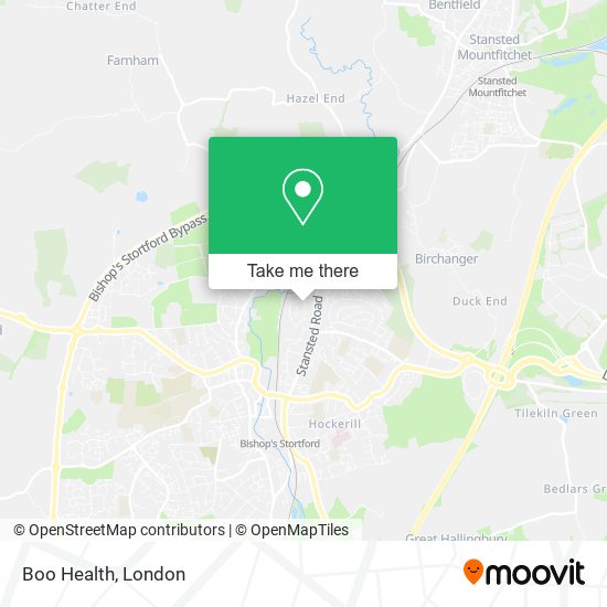 Boo Health map