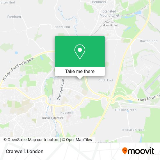 Cranwell map