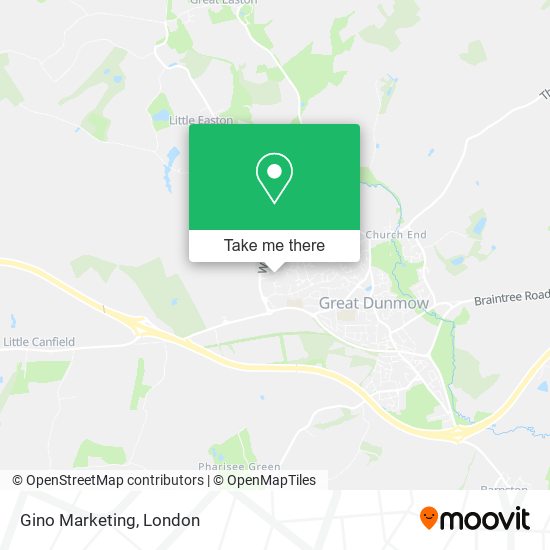 Gino Marketing map