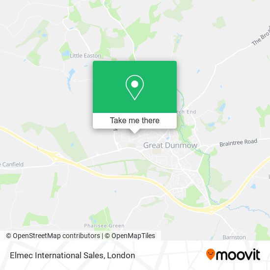 Elmec International Sales map