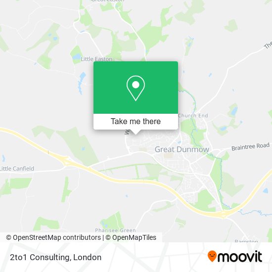 2to1 Consulting map