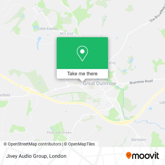 Jivey Audio Group map
