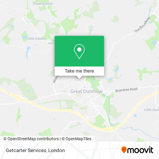 Getcarter Services map