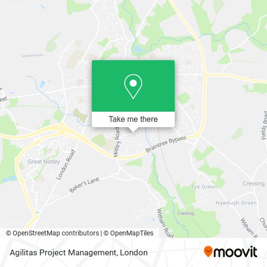 Agilitas Project Management map