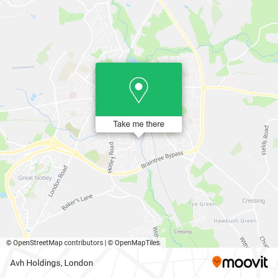 Avh Holdings map