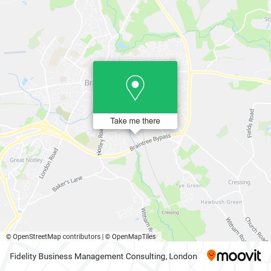 Fidelity Business Management Consulting map
