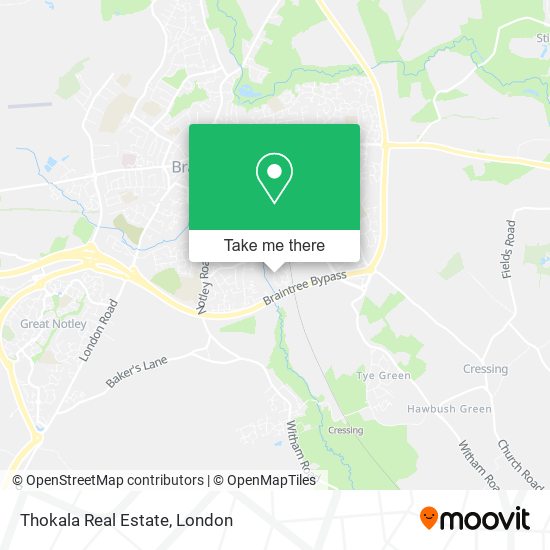 Thokala Real Estate map