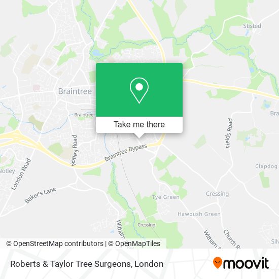 Roberts & Taylor Tree Surgeons map