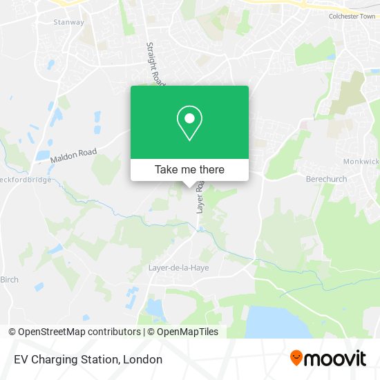 EV Charging Station map