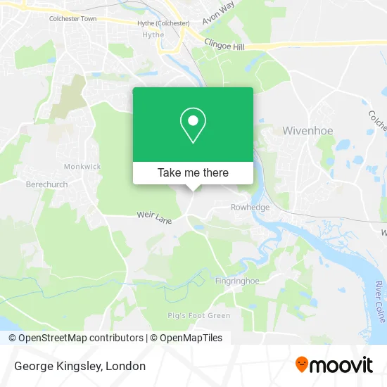 George Kingsley map