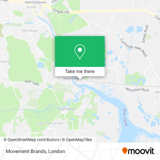 Movement Brands map