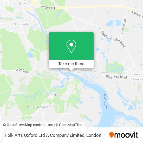 Folk Arts Oxford Ltd A Company Limited map