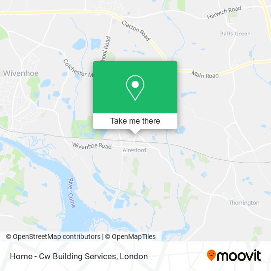 Home - Cw Building Services map