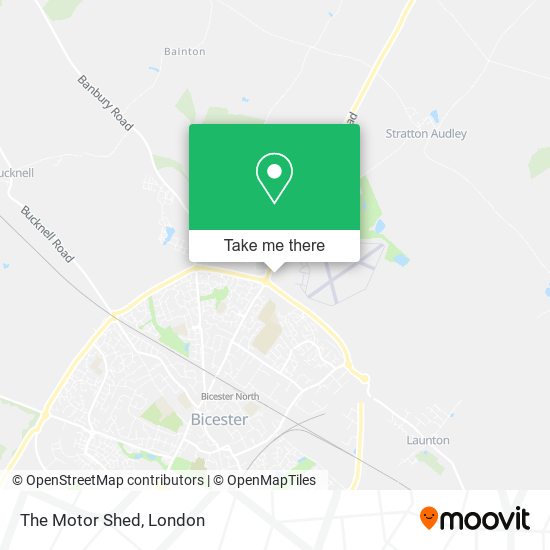 The Motor Shed map