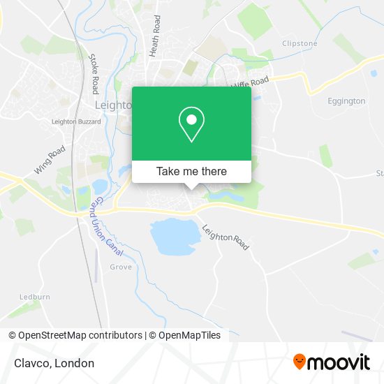 Clavco map