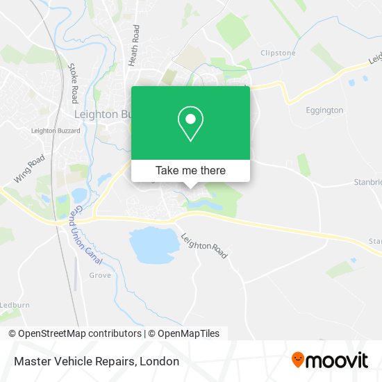 Master Vehicle Repairs map