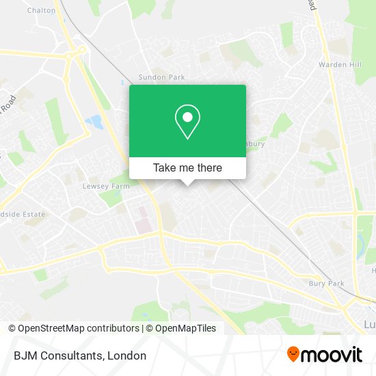 BJM Consultants map